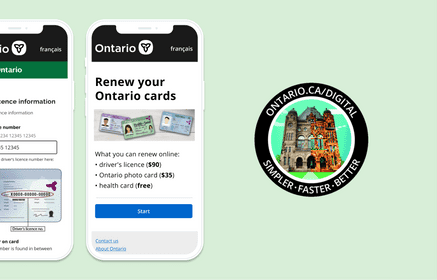 Making online renewals accessible for Ontarians